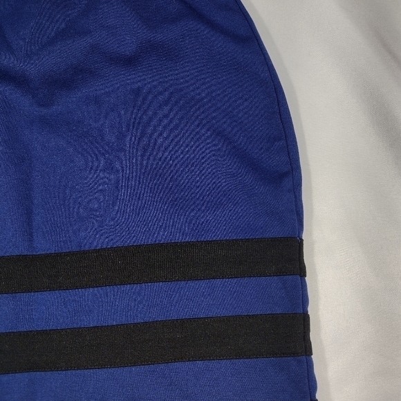 Basic House Bodycon Mini Skirt Blue And Black Size S - Picture 7 of 8